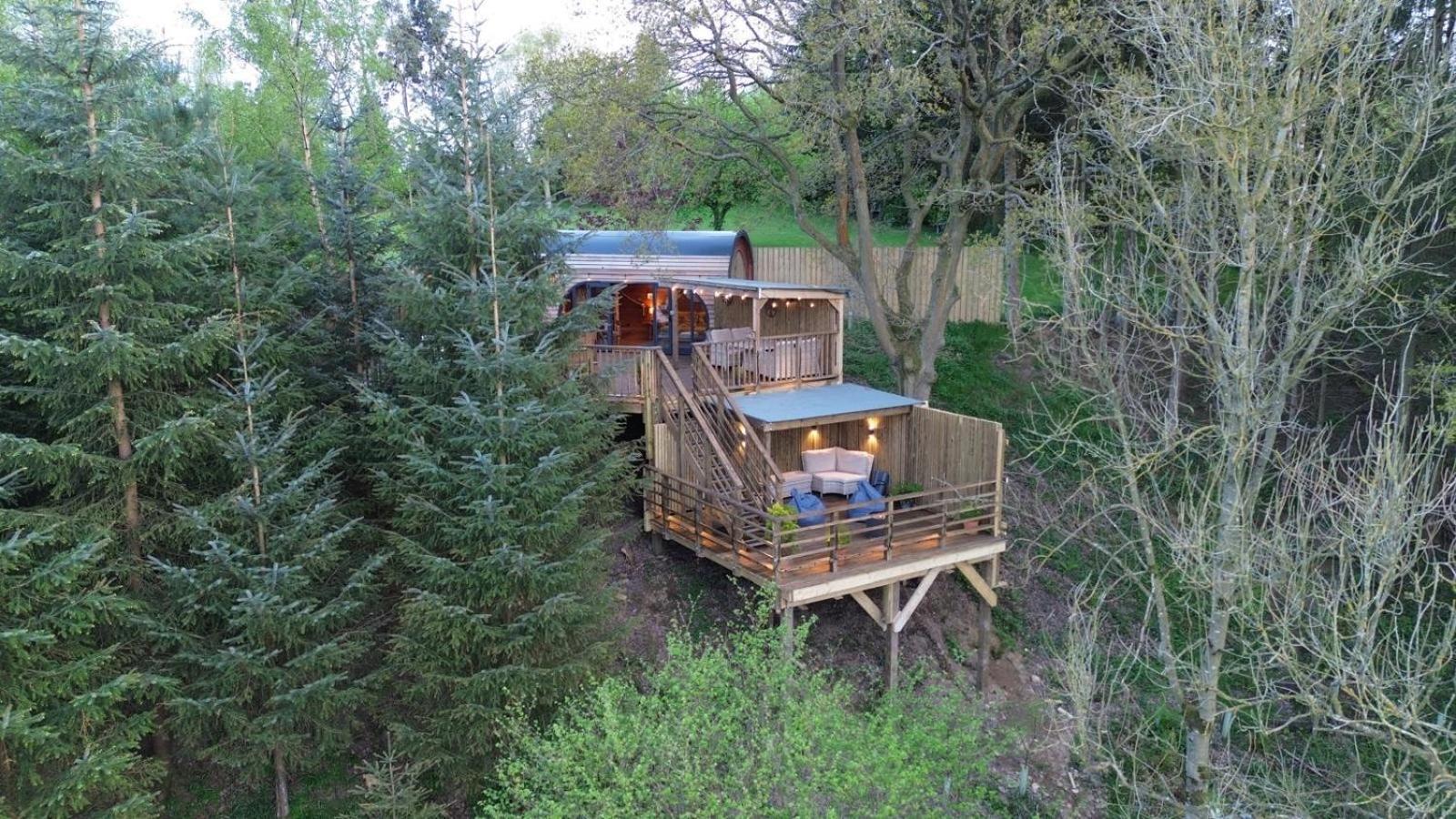 The Pines Treehouse At Treetops Hideouts Ричмънд Екстериор снимка